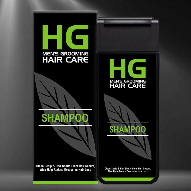 HG Men's Grooming Hair Care Shampoo 200ml - Shampo HG For Men