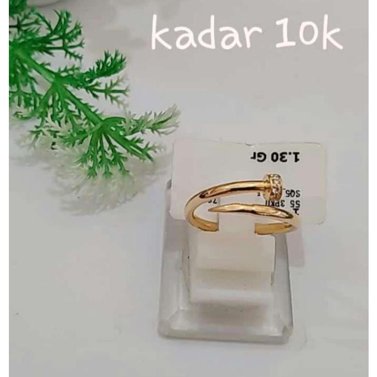 ready cincin cartier paku gold SQ5 "Semar Nusantara"