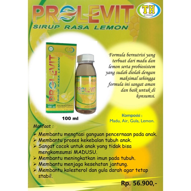 Bioth - Prolevit 100Ml