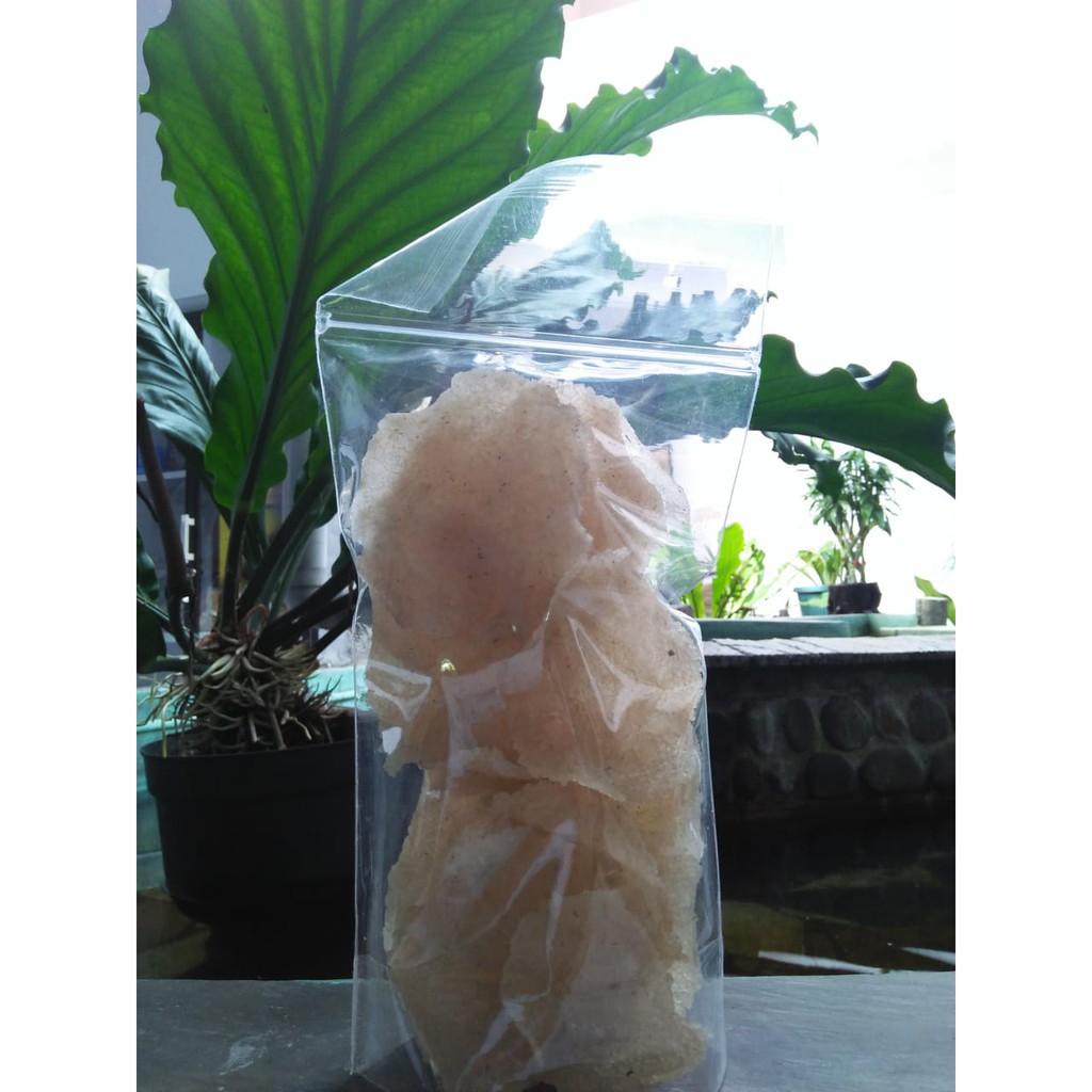 

Krupuk gendar/puli mentah