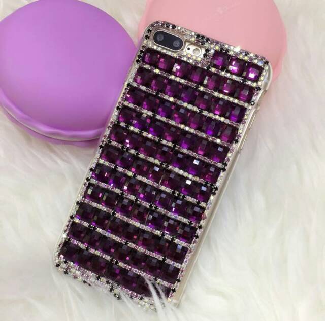 Bling Case Premium Purple Handmade Bling case all tipe