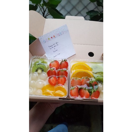 

aneka puding buah box