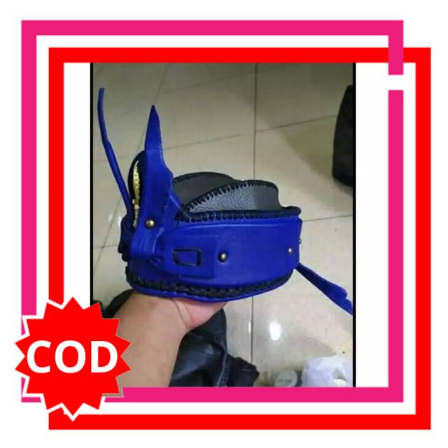 Iket Sunda Kulit Asli Blangkon Sunda Totopong Mahkuta Wangsa Khas Tradisional Cirebon Kulit Asli