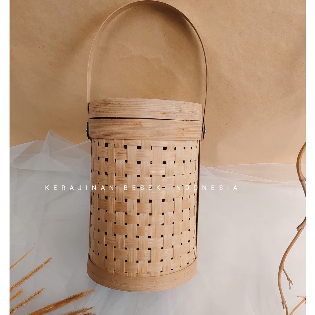 PARSEL TABUNG BAMBU diameter 16cm // Parsel bambu// Parcel murah// Parsel hantaran// Parsel seseraha