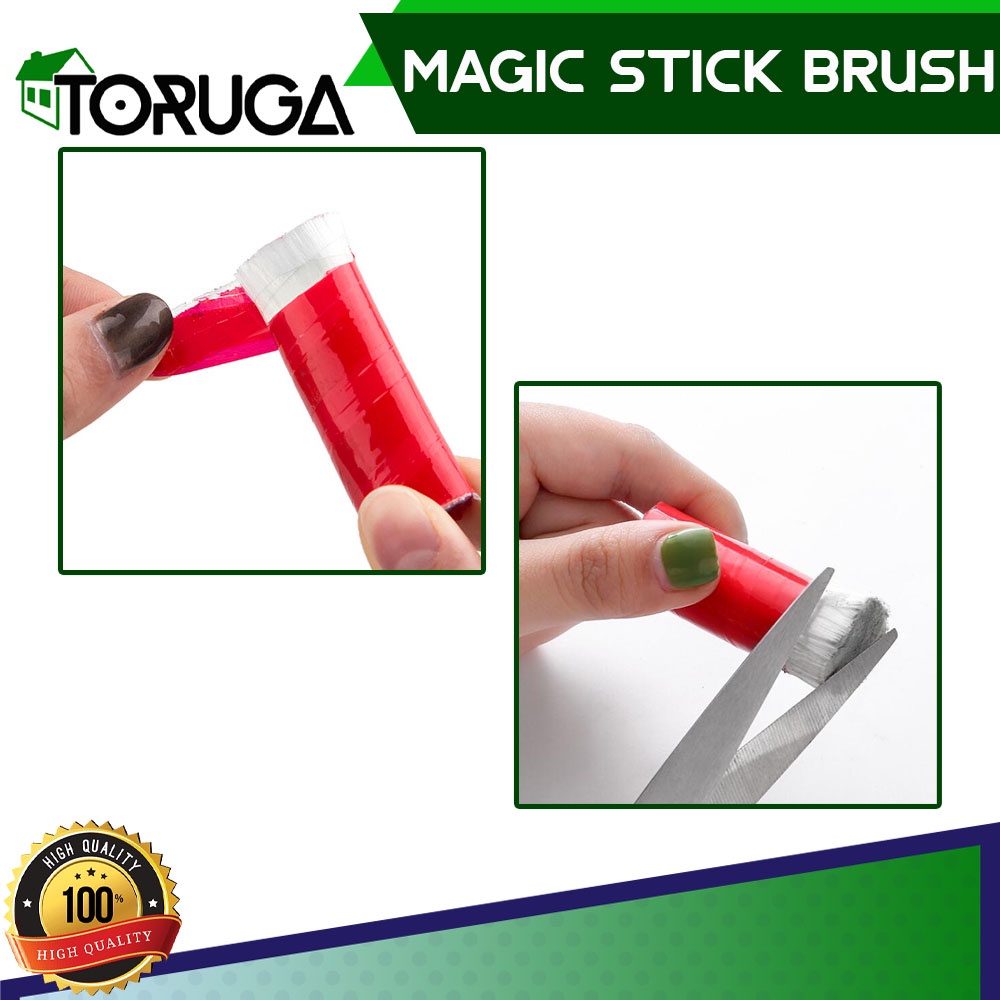 Alat Pembersih Wajan Kerak Membandel Magic Stick Brush Panci Penggorengan Karat Gosong Dapur