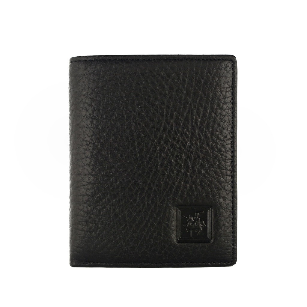 TOKOKOE - Dompet Pria model Berdiri bahan Kulit Premium Dompet Lipat - David Jones 50-05 Black