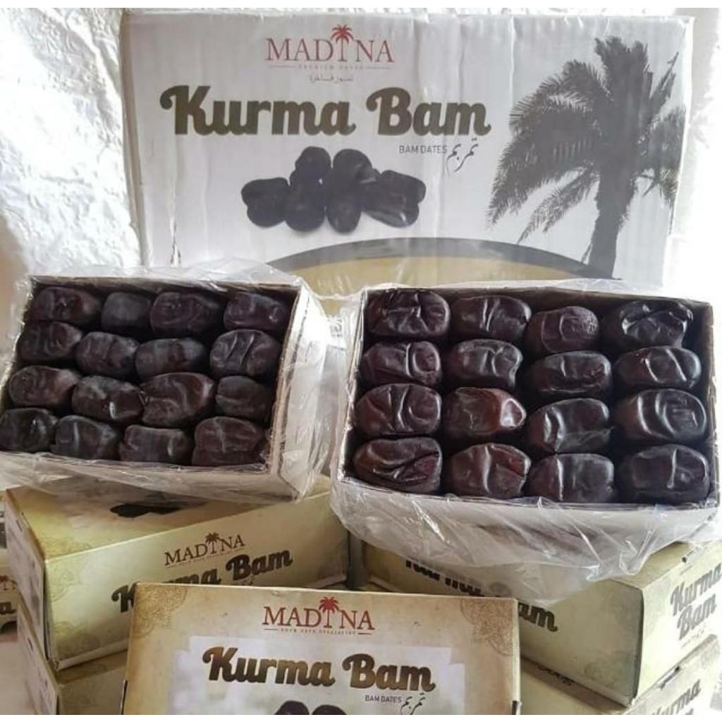 

Kurma BAM Madinah 1 dus isi 12 kotak