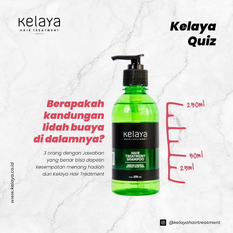 (ORIGINAL) KELAYA HAIR TREATMENT SHAMPOO-3