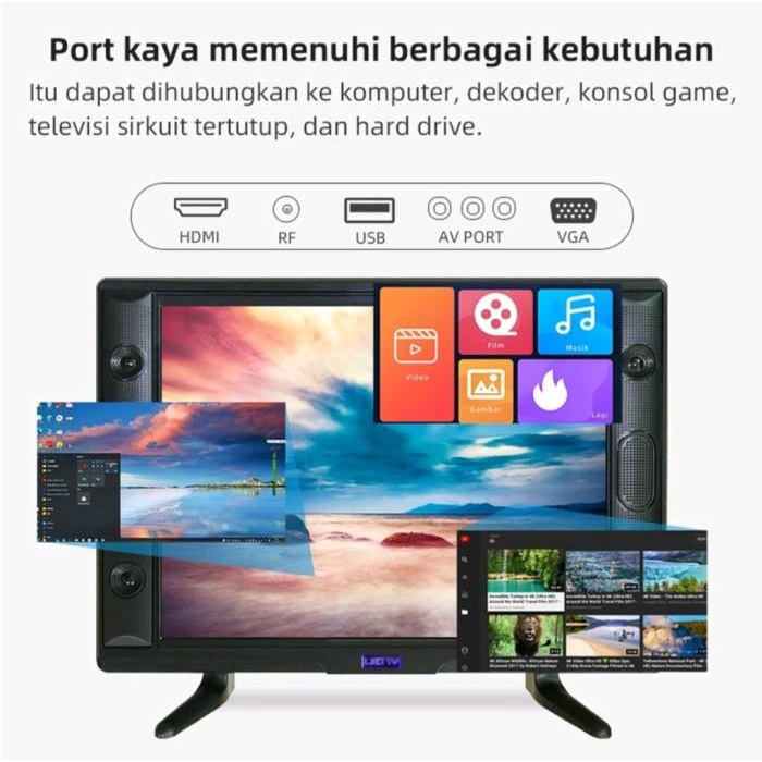 LED TV 24 INCH HD SIVATEL / DAICHI LED MURAH BERKUALITAS