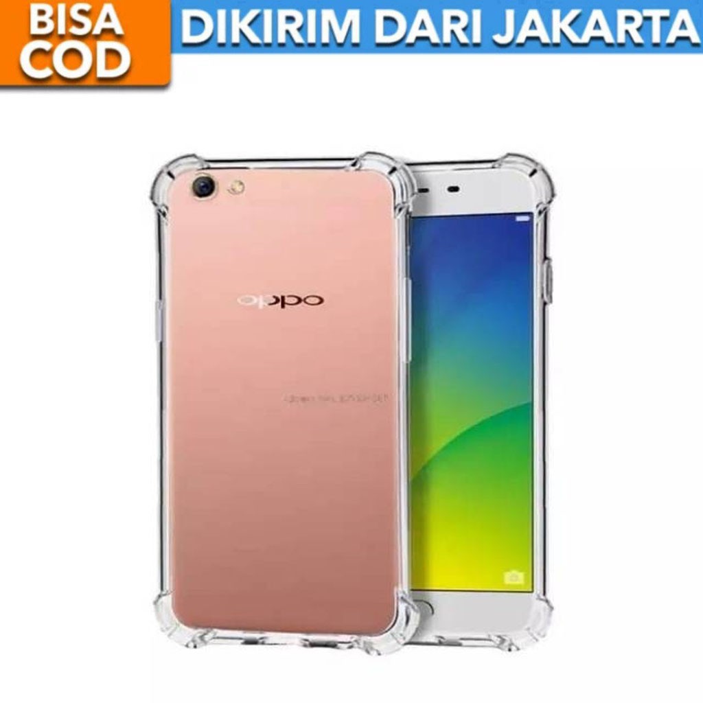 Casing Oppo F3 Anti Crack SoftCase