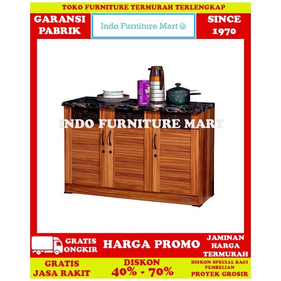 Kitchen Set Lemari Dapur Bawah Olympic Klt 014181 3 Pintu Venesia