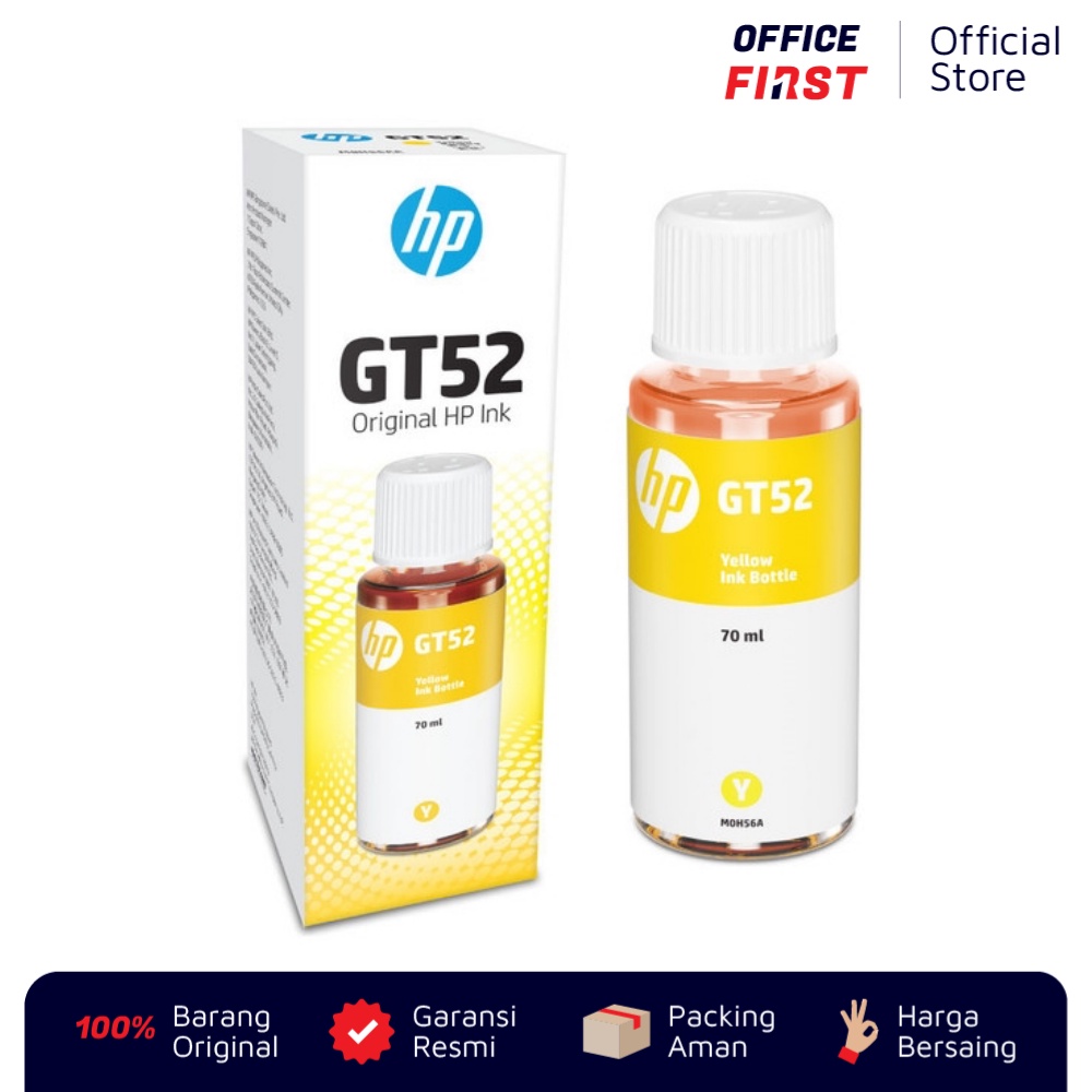 Tinta HP GT52 Color Warna / Printer GT5810 GT5820 115 315 415 319 419