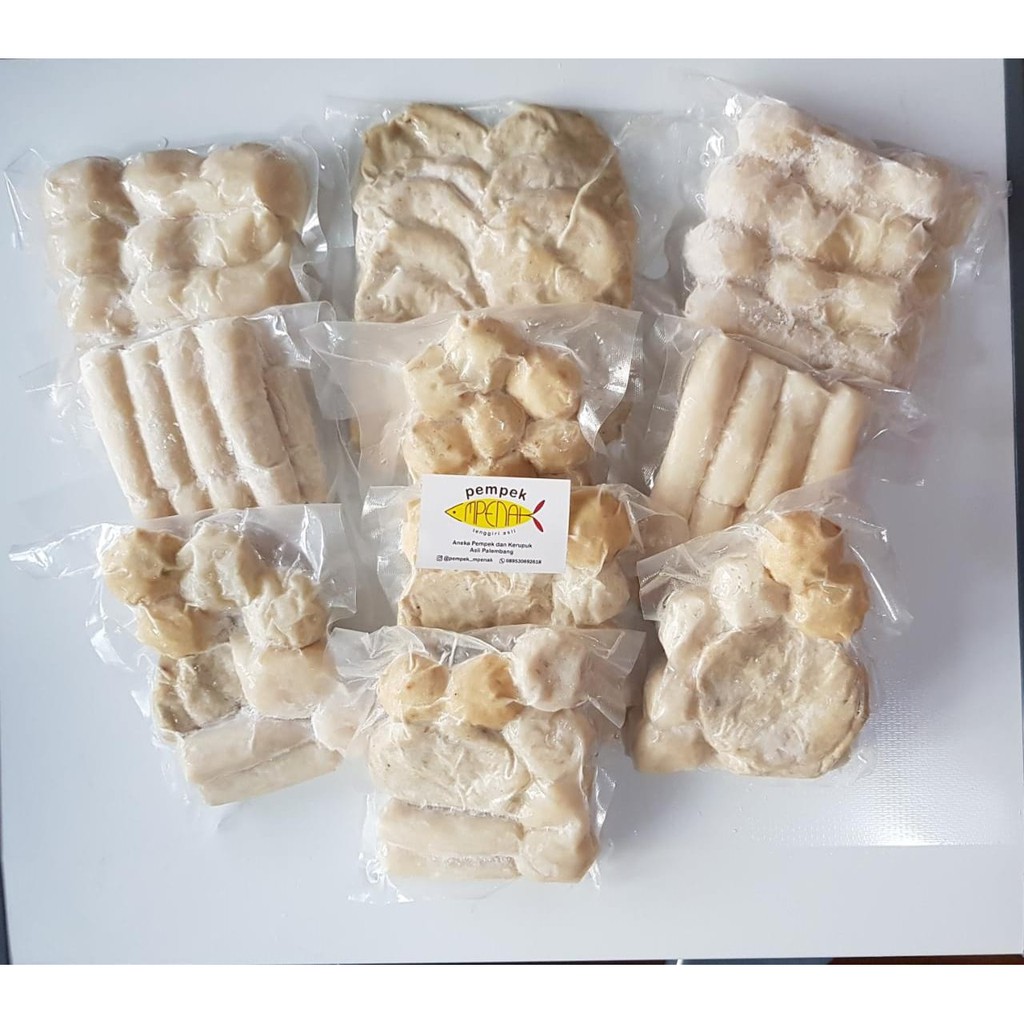 PEMPEK EMAK INDAH - PEMPEK MPENAK PALEMBANG ASLI IKAN TENGGIRI - TERLARIS PEMPEK MPENAK PALEMBANG ASLI IKAN TENGGIRI 1 pax