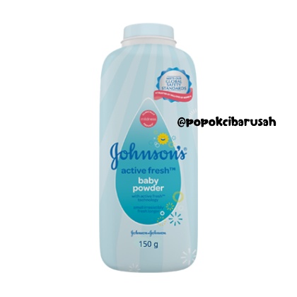 Johnson's Baby Powder 100GR/popokcibarusah