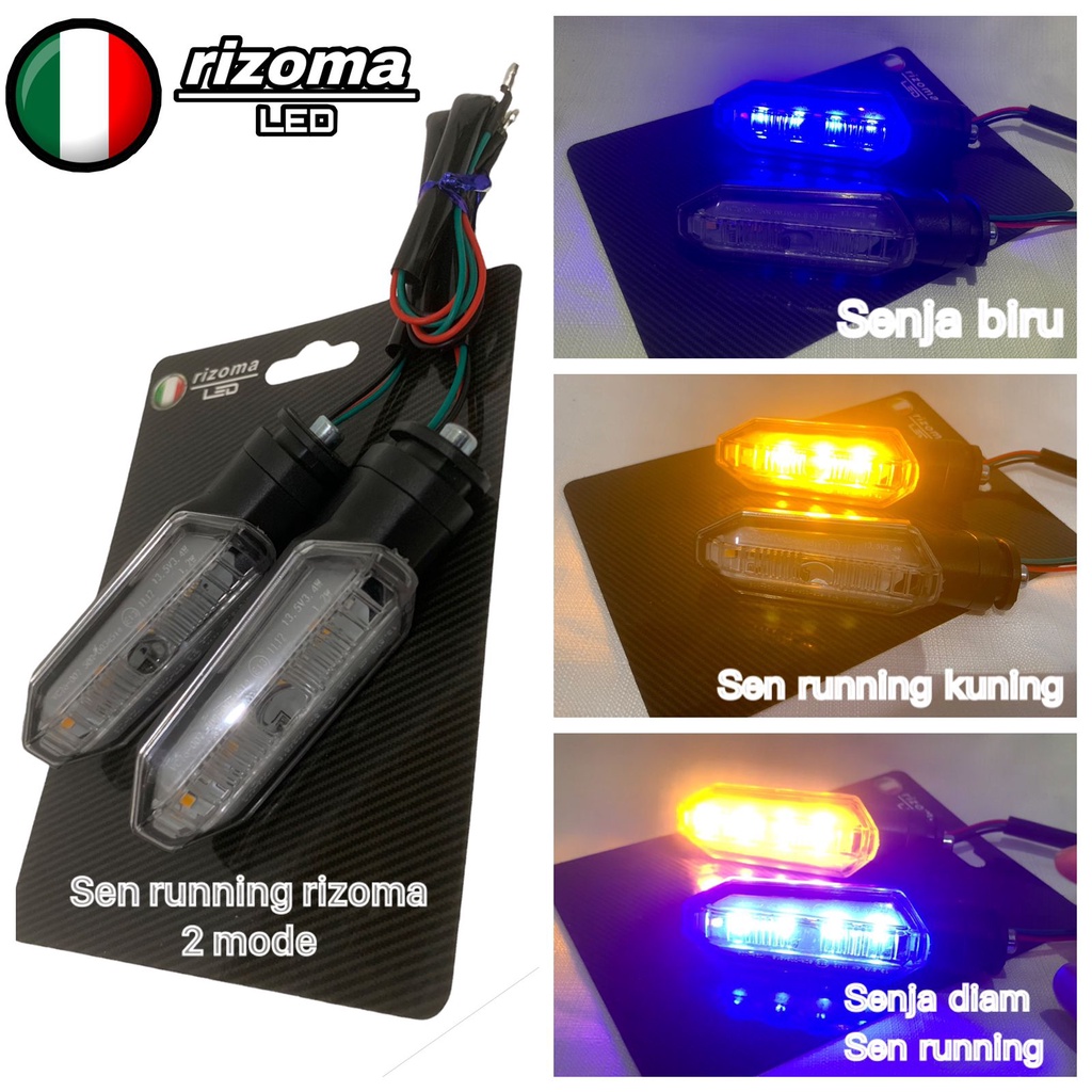 Lampu Sen Sein Led Running 2 Mode Rizoma 626 Universal Motor Cb150r New,Cbr150r,Vario 125,Vario 150,Vario160,Adv,Pcx Dan Motor Lain Nya