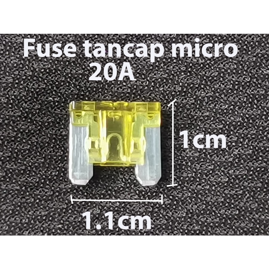 Fuse micro tancap 2A - 3A - 5A - 7.5A -10A - 15A - 20A - 25A - 30A -35A -40A mobil motor japan sekring