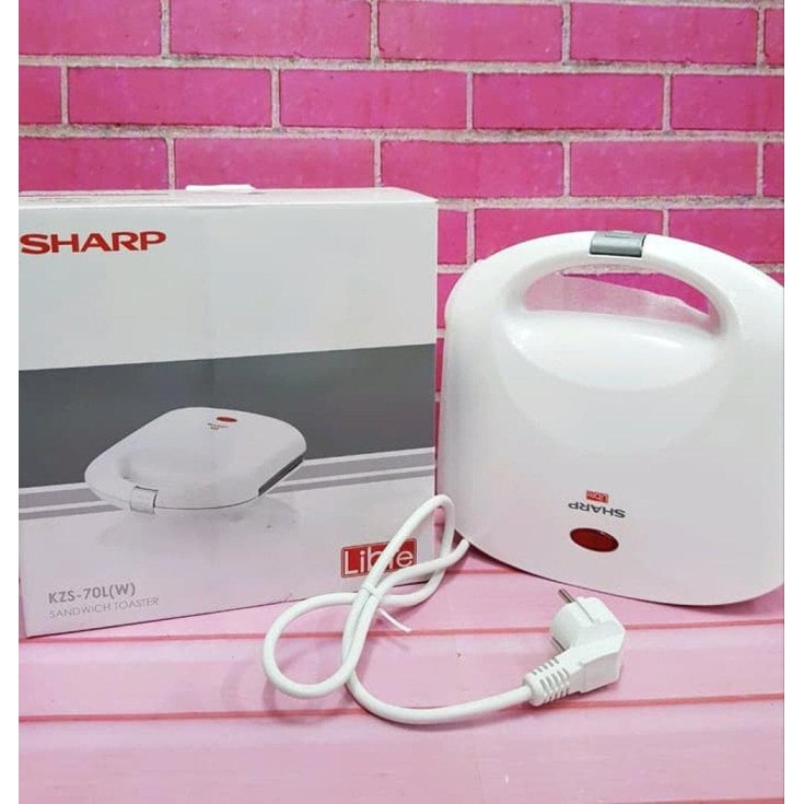 SHARP Sandwich Toaster KZS-70L(W) Pemanggang Roti original