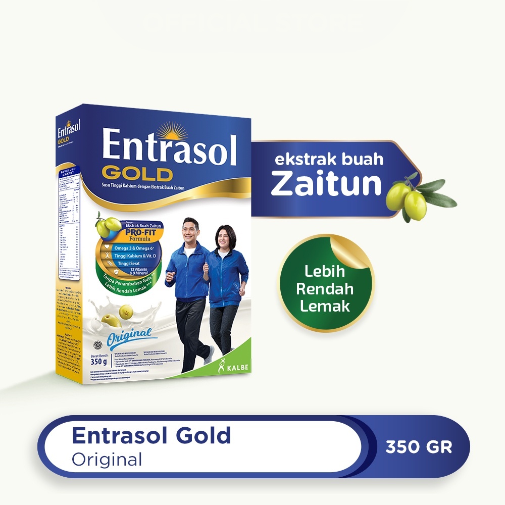 

ENTRASOL GOLD ORIGINAL 350 G RASA PLAIN SUSU KALSIUM SUSU ORANGTUA SUSU OSTEOPOROSIS