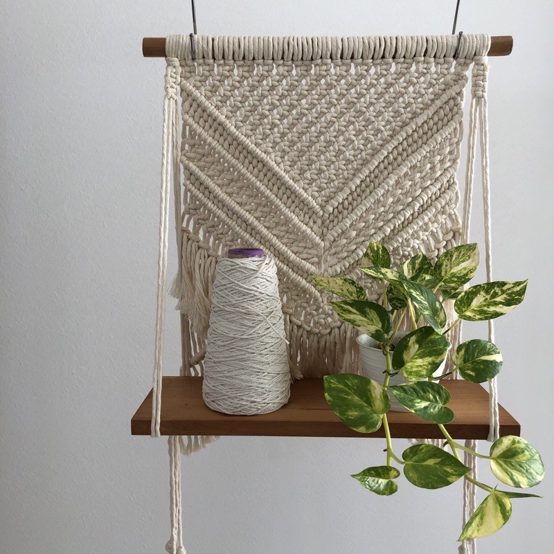 Macrame Hiasan Dinding/ Ambalan