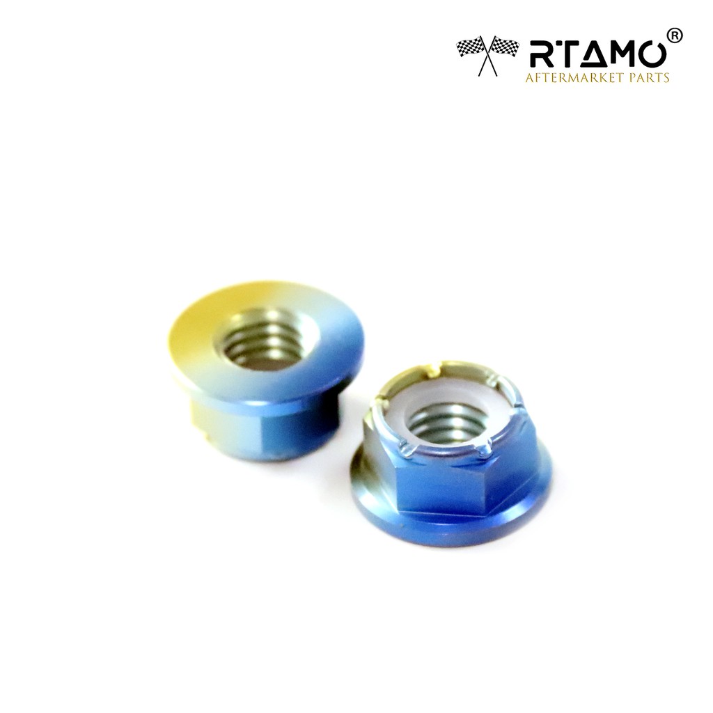 Rtamo-Bolt GR5 nylon lock flange hex nut M6/M8 sprocket nut and  M16 metal locking fit beat scoopy vario/vario 125 50-6
