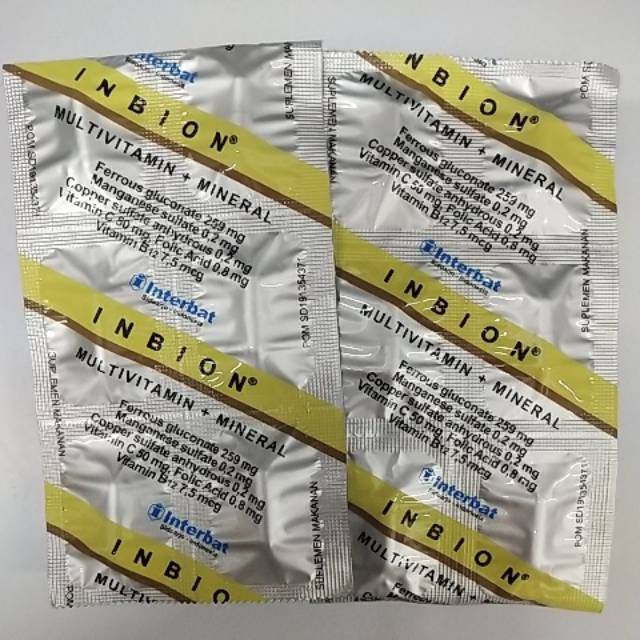 Inbion (10 Kapsul/Strip)