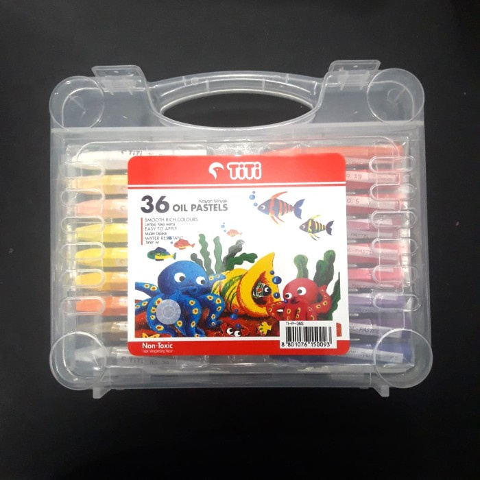 

PASTEL-DRY-OIL- CRAYON TITI 36 OIL PASTELS KRAYON -OIL-DRY-PASTEL.