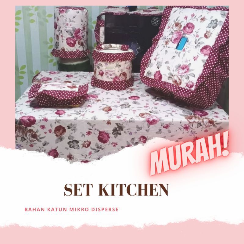 KITCHEN SET/TAPLAK MEJA KATUN