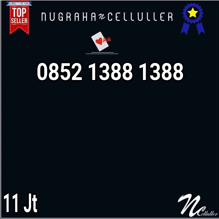 Nomor Cantik Kartu As Double ABCD Kembar 0852 1388 1388