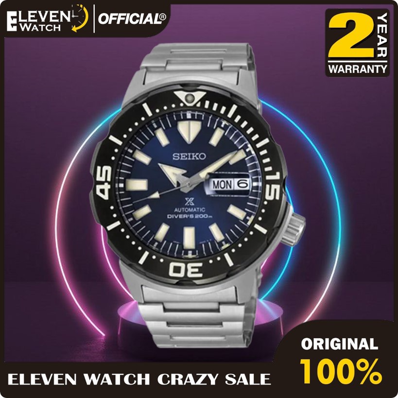 [Promo] Jam Tangan Pria Seiko Prospex SRPD25K1 New Monster Basel World Automatic Original Garansi 2 
