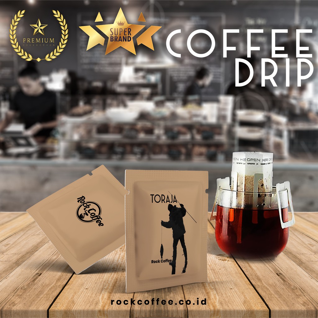 

5 KOPI DRIP / COFFEE DRIP / TRAVEL COFFEE FILTER Toraja