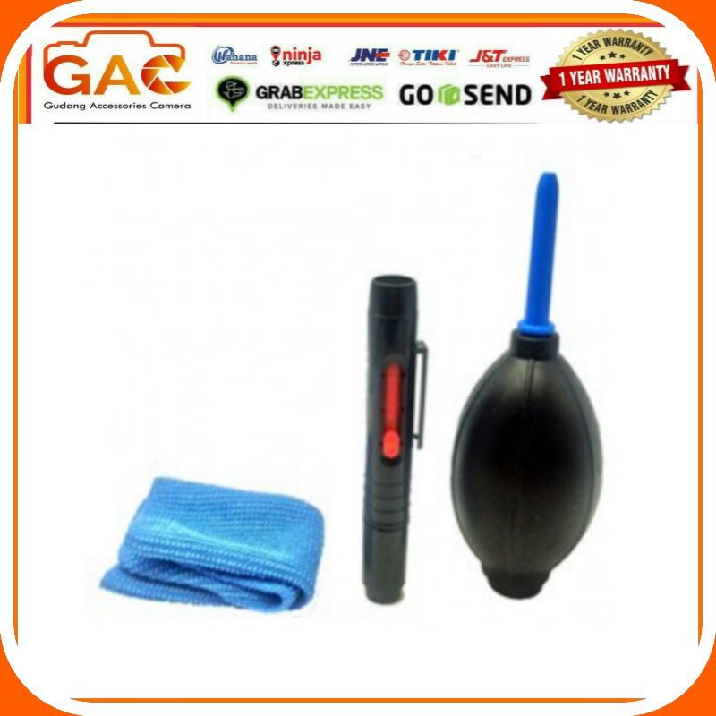 cleaning set /blower/pembersih debu lensa kamera komputer 3in1 lenspen Lp1