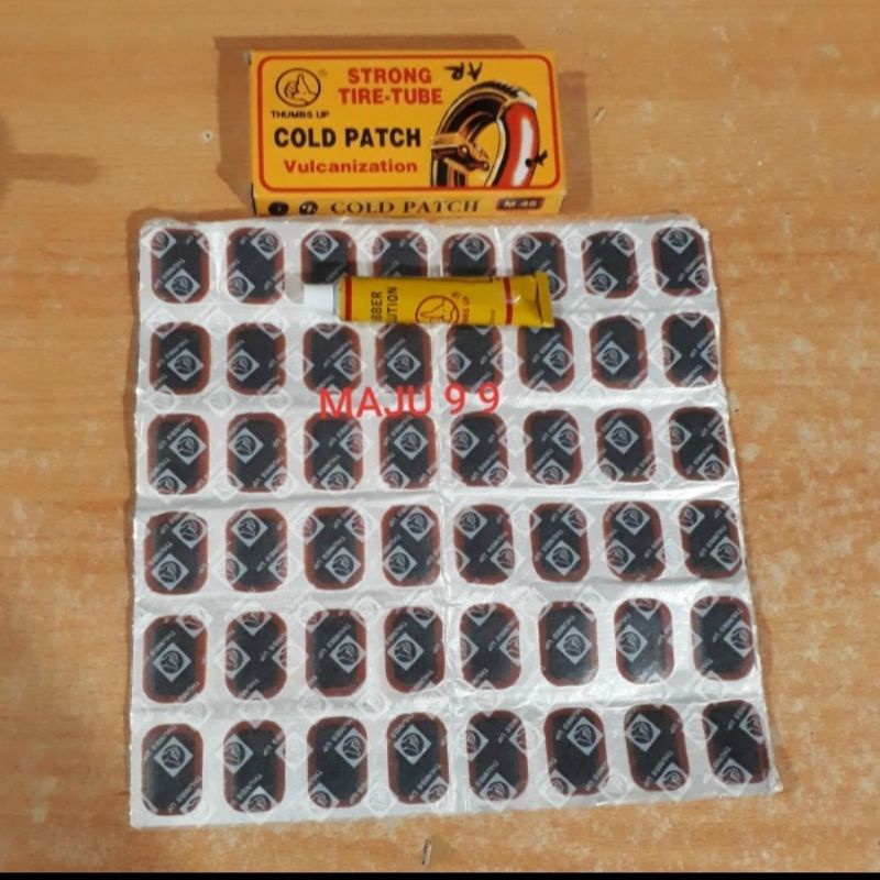 Lem Karet Tip Top / Paket Lem Tip Top Cold Patch Tambal Ban Sepeda