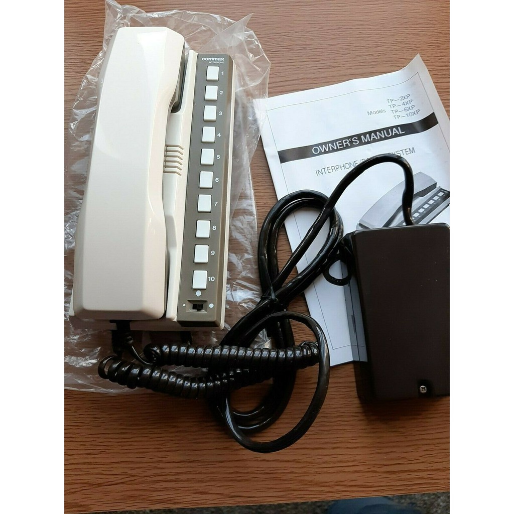 Jual Commax TP-10KP Interphone Intercom Commax TP10KP(10 Channel ...