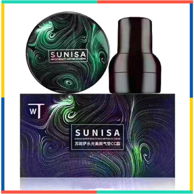 SUNISA Air Cushion BB Cream Foundation BB Cushion Kepala Jamur LA023