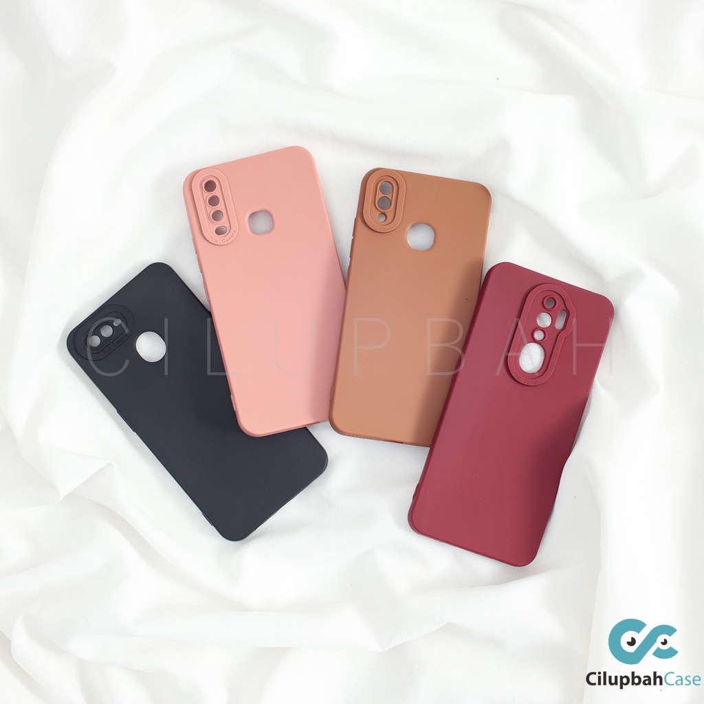 ProCamera Oppo F9 A5S A1K A3S A15 A37 A5 A533 2020 7I 4F - Silicone Matte Edge Case