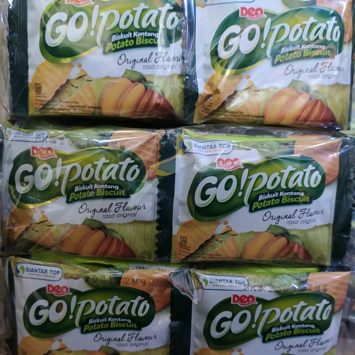 

D02D1 Go Potato Kentang Panggang 10Gr Isi 10Pcs Da01D100
