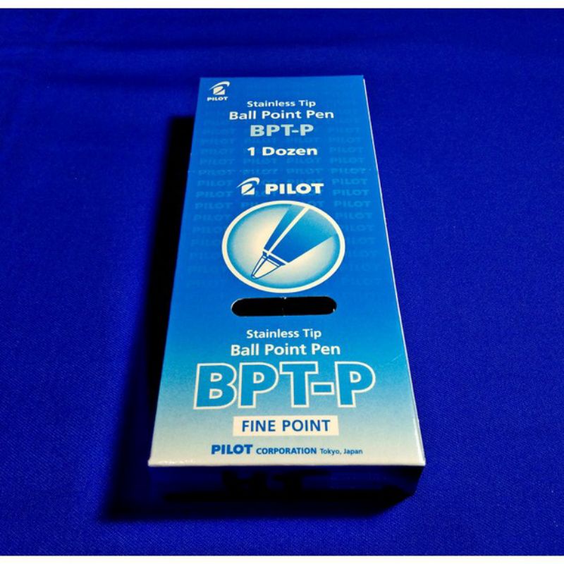 

Pulpen Pilot BPT-P Ballpoint Pen Black / Blue / Red ( 1 Pack - 12 Pcs )