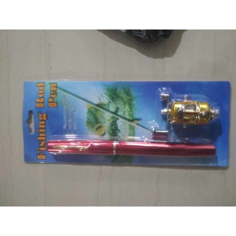 Joran Mini Fishing Rod Pena / Pen Fishing Rod