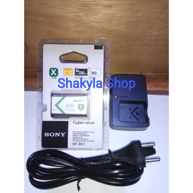 Baterai camera sony DSC H400 + Charger