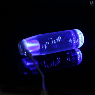 10 /15 /20 /25 /30CM Universal LED Warna-Warni Gradiasi Kristal Gelembung Gaya Manual Mobil Gear Stick Shifter Tuas Knob