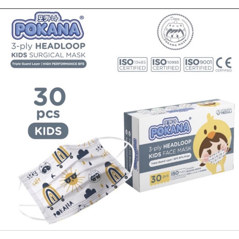 pokana masker anak