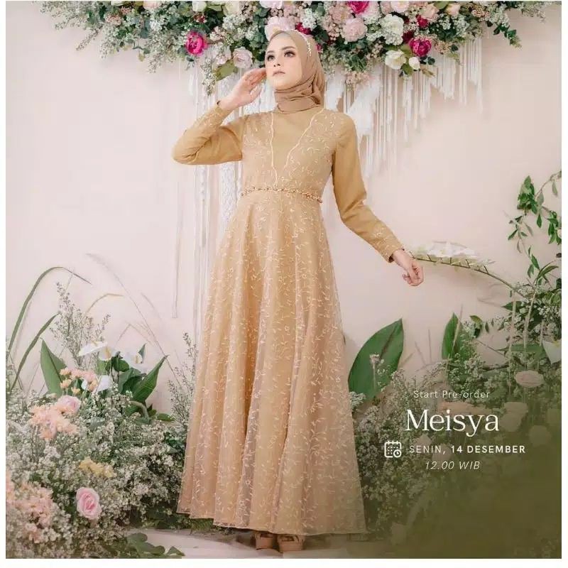 MEYSA DRESS - GAUN KONDANGAN - GAUN LAMARAN - GAUN MUSLIMAH - GAUN MUSLIMAH BUSUI - GAUN PESTA MUSLIMAH - GAUN MUSLIMAH BUMIL - DRESS PESTA - DRESS MUSLIMAH - DRESS KONDANGAN - DRESS LAMARAN - DRESS WISUDA - GAMIS MEWAH - GAMIS BRUKAT -GAUN PENGAJIAN