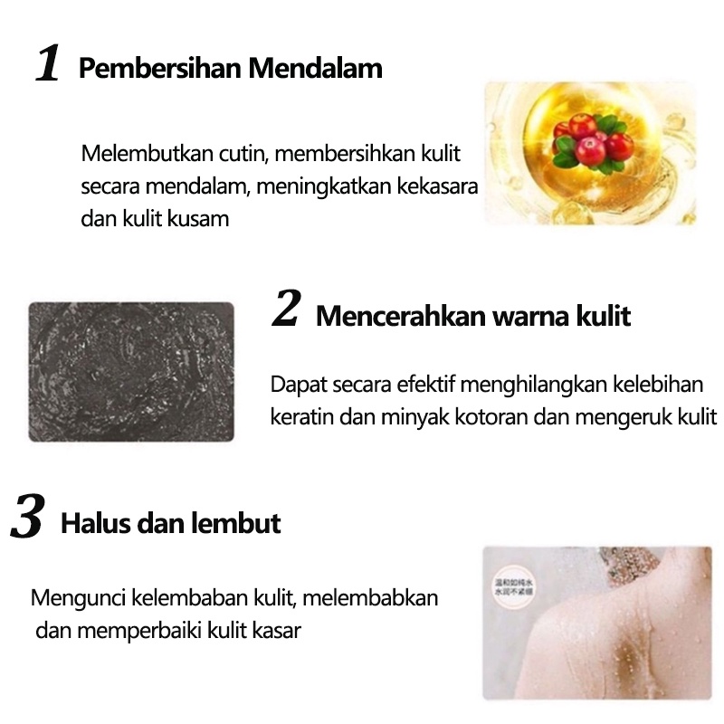 Sabun pemutih badan  body wash pemutih badan permanen250ml/whitening/exfoliating/skin care/body moisturizing