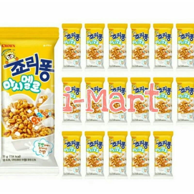 

Crown Jollypong Marshmallow /Makanan Ringan Dengan Marshmallow 35gr
