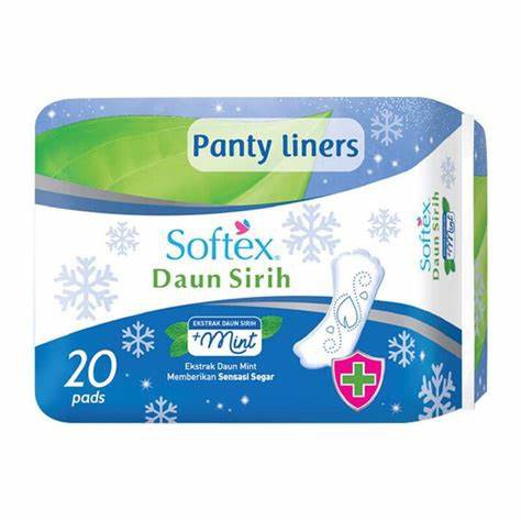 Softex Daun Sirih + Mint Pantyliner Reguler 20s