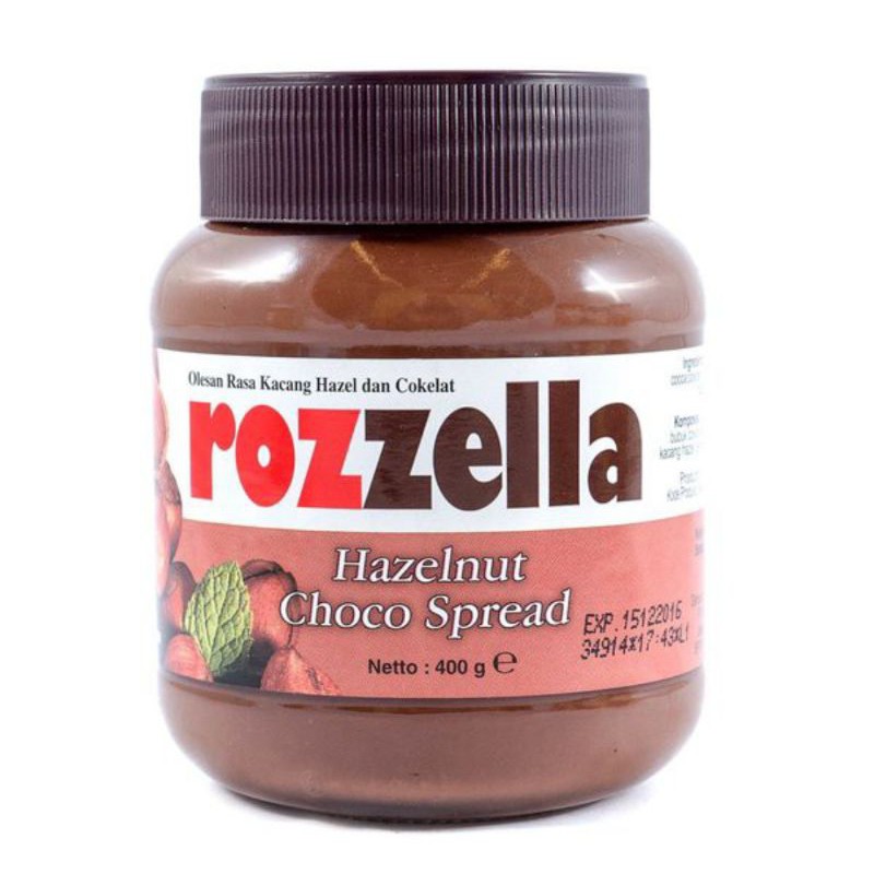 

Rozzella Hazelnut Choco Spread 750gr/selai Import