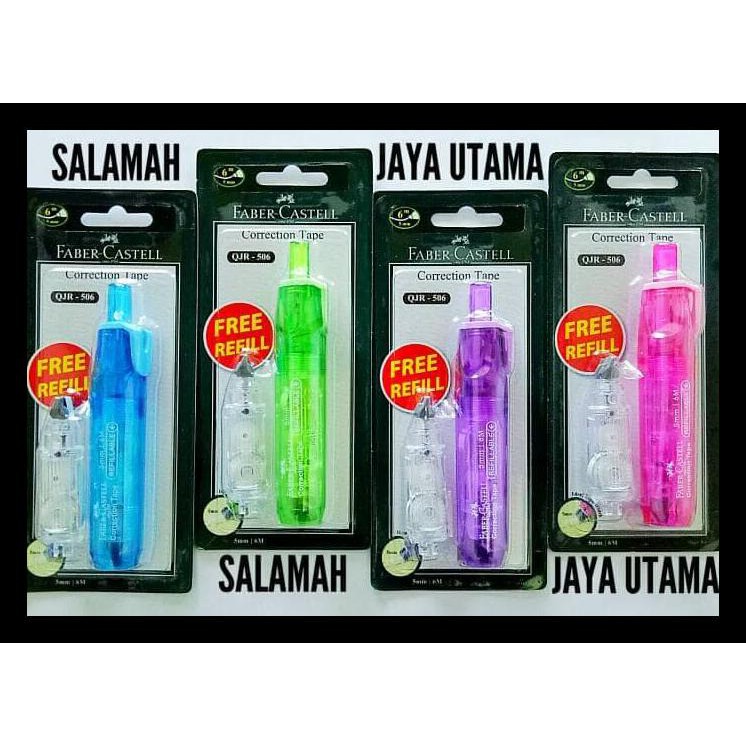 

Correction Tape Faber Castell Qjr-506 (Free Refill) Terlengkap