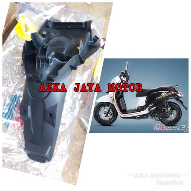 Spakbor Belakang Honda Scoopy Fi tahun 2017 2018 2019