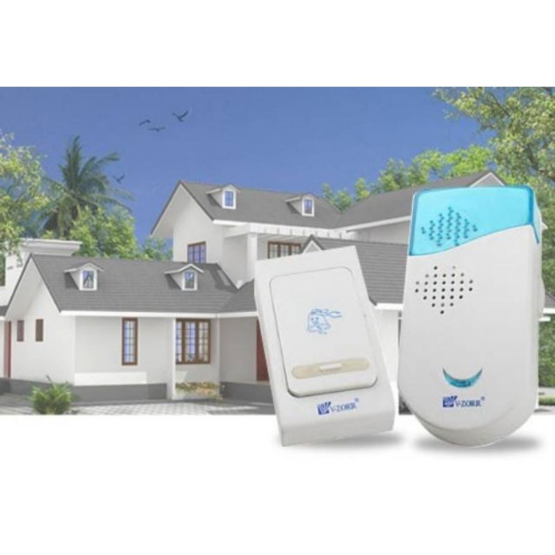 DRB Bel Bell Pintu / Door Bell Wireless V-ZoorWIRELESS BELL DOOR / BEL PINTU WIRELESS