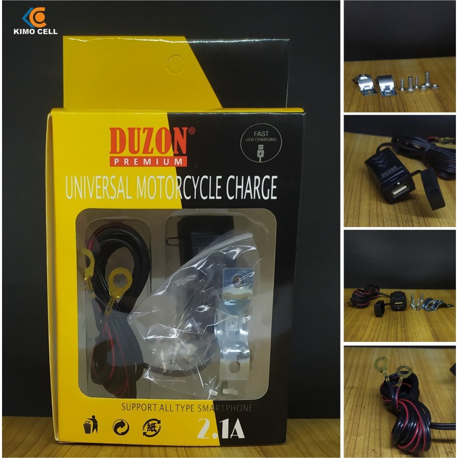 Duzon Charger Motor USB HP